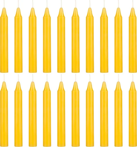 Vista 46 de Mega Candles Mini vela de hechizo con carillón cónico, 20 unidades, 4 x 1/2 Surtido