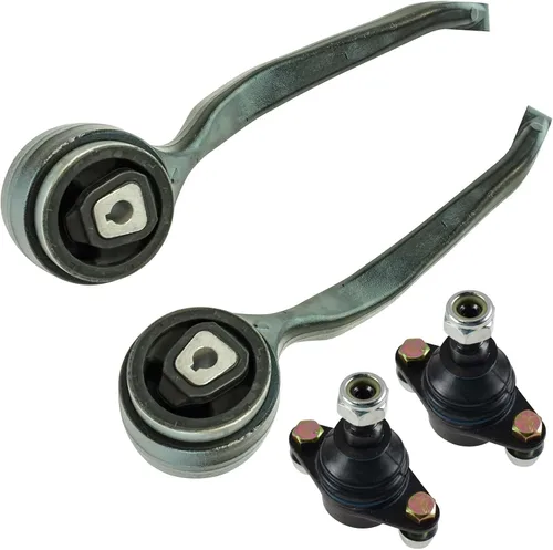 Vista 57 de TRQ Brazo de control superior e inferior del lado del conductor y del pasajero con juego de rótulas compatible con Chevrolet GMC 89-02