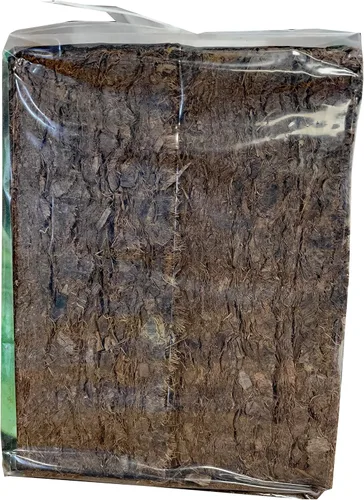 Vista 2 de FibreDust Mantillo de fibra de coco de 17 libras, paquete de 4.4 lbs de 2 – 100% cáscara de coco natural, piezas trituradas y cortadas, gran