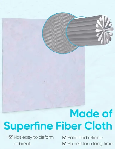 Vista 3 de 6 piezas de paños de limpieza de gafas engrosados con elegante diseño de flores, paños de limpieza de microfibra, paños de limpieza suaves