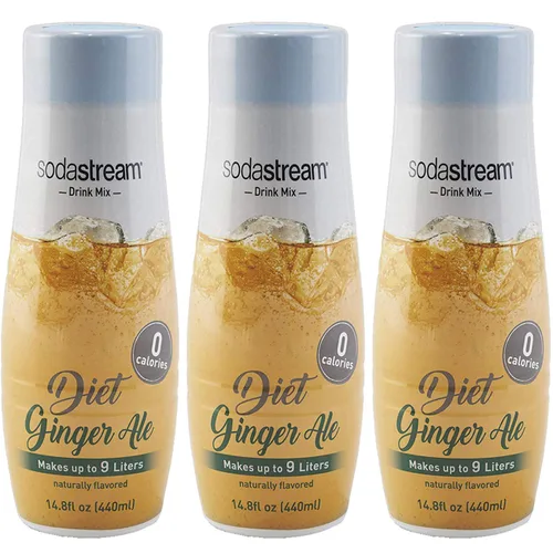 Vista 10 de SodaStream Mezcla de bebida Zero Strawberry Sandía, 14.8 onzas líquidas, paquete de 2