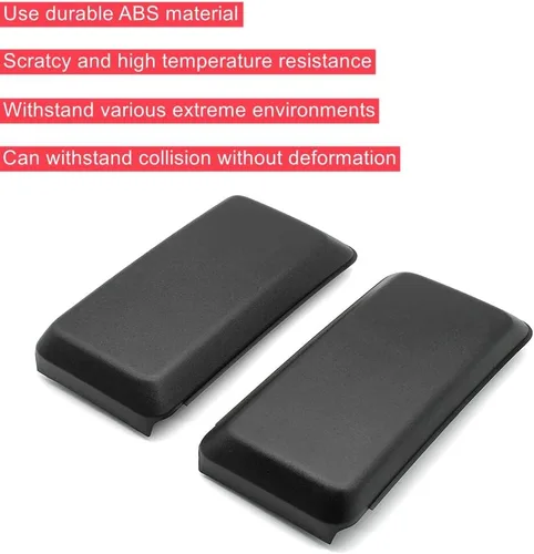 Vista 6 de POETRYXIAO Protectores Almohadillas de Parachoques Delantero Insertos Tapas de Extremo Cubierta Compatible con Ford F150 2018 2019 2020, 1 Par