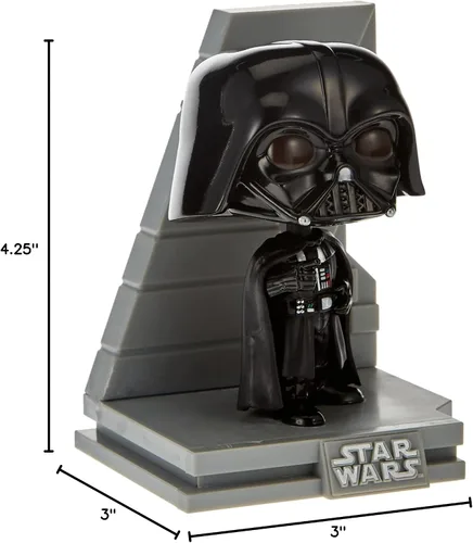 Vista 3 de Star Wars Episodio V: El Imperio Contraataca Darth Vader Bounty Hunters Deluxe Pop! Figura de vinilo exclusiva de GameStop
