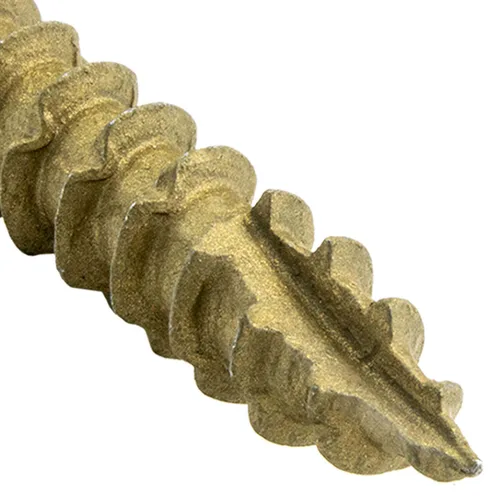 Vista 5 de Tornillo de retraso de construcción #15 x 2 - Tornillo de retraso estructural de alta resistencia Torx/Star Drive - Compatible con ACQ - Cabezal