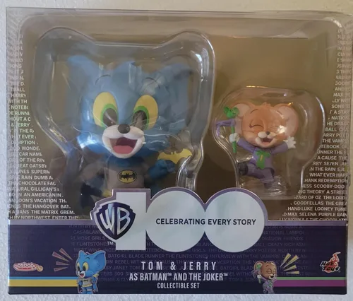 Vista 2 de Hot Toys Tom y Jerry Cosbaby Batman y el Joker Set