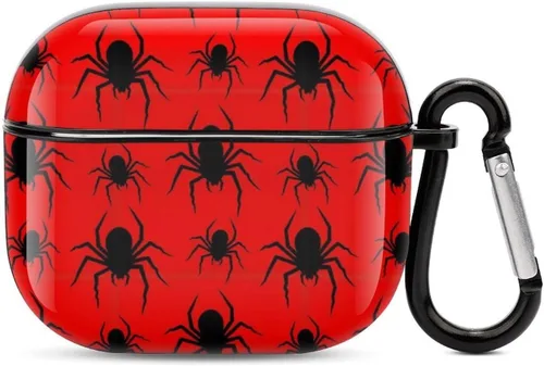 Vista 12 de Linda funda de mariquitas compatible con AirPods 3 con llavero Patrón 304.