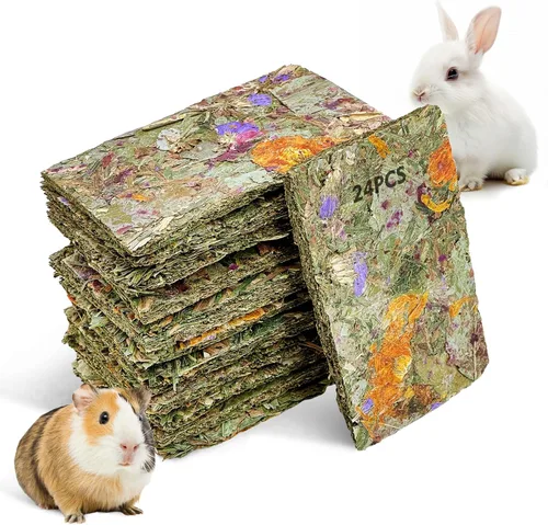 Vista 13 de Fhiny Juguetes masticables de conejo, 30 palitos naturales para masticar, hechos a mano, conejillo de indias, golosinas molares para dientes