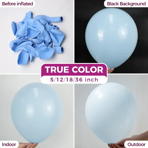 Vista 255 de Bezente Globos Naranjas de Látex para Fiestas - Paquete de 150 Globos de Helio Naranjas Mate Pequeños de 5 Pulgadas para Decoraciones de Fiestas