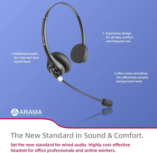 Vista 12 de Arama Auriculares para teléfono celular con micrófono, cable de 0.1 in