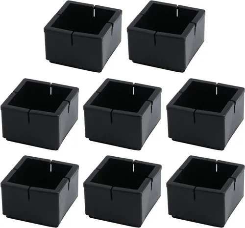 Vista 12 de Antrader - Almohadillas antideslizantes de fieltro para proteger el piso, muebles, sillones, patas de mesa y de sillas, Transparente