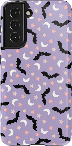 Vista 385 de Casely Funda para Galaxy S9 Postura de cadáver Yoga de esqueleto Diseño protector delgado esencial de doble capa