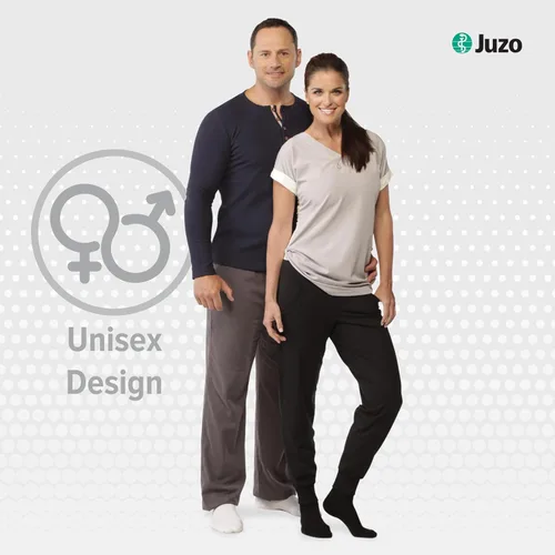 Vista 2 de Juzo Basic 4411 Knee-High 20-30 mmHg Open Toe Compression Stocking, Regular