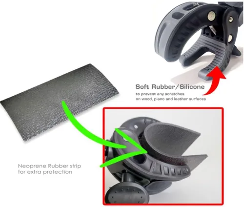 Vista 9 de Soporte para teléfono inteligente Mercedes GLE GLC GLS Diseño de pinza para consola central Magnético, para iPhone, para Android, carga