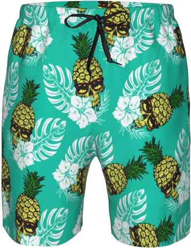 Vista 8 de FREEHOTU Men's Swim Trunks Beach Board Shorts Quick Dry Swimwear Sports with Pockets