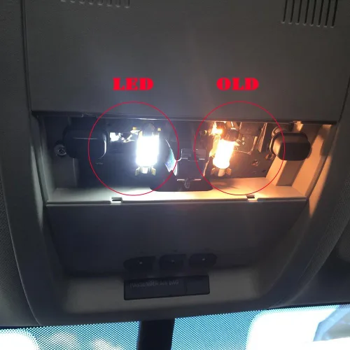 Vista 4 de Luz LED para techo interior – Kit de luz LED J'eep para 1999-2004 J'eep Grand Cherokee accesorios mapa cúpula luz de licencia