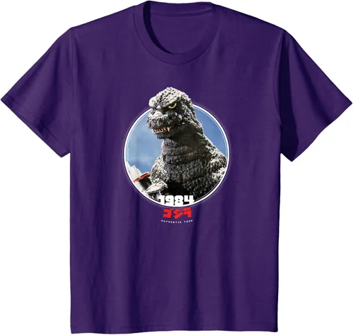 Vista 28 de Godzilla 1984 El regreso de Godzilla Icons of Toho - Camiseta pequeña Negro