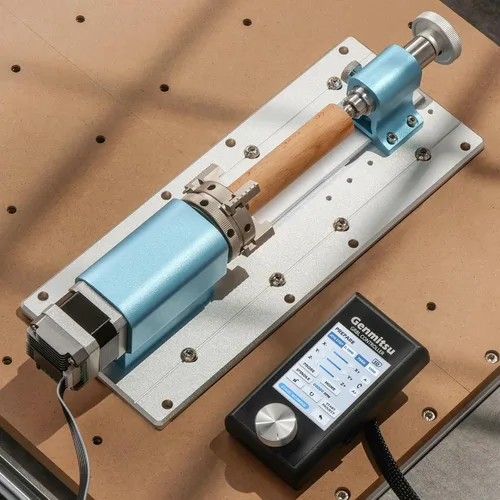 Vista 6 de Genmitsu Módulo rotativo de 4º eje para máquinas CNC de las series 4040