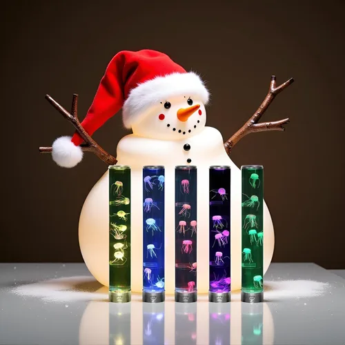 Vista 2 de Lightahead Lámpara LED de Medusas Acuáticas de Ambiente con 5 Efectos de Luz que Cambian de Color. La Definitiva Lámpara de Ambiente Extra Grande