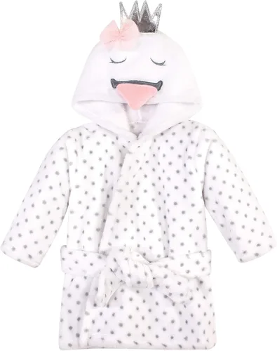 Vista 15 de Hudson Baby - Bata de baño unisex de peluche con cara de animal para bebé Azteca