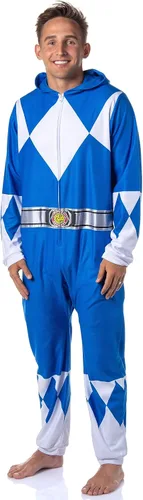 Vista 5 de INTIMO Power Rangers - Traje de pijama de una pieza para hombres y mujeres