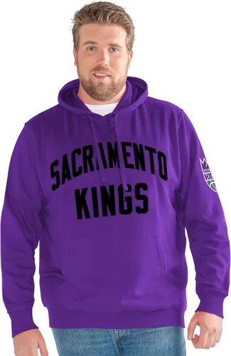 Vista 2 de G-III Sports NBA mens Big Man Jump Shot Pullover Hoody Azul marino
