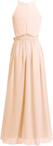 Vista 2 de iiniim - Vestido largo de gasa para mujer