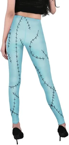 Vista 4 de Leggings de Mardi Gras para mujer, leggings elásticos con estampado gráfico divertido para el día de San Patricio