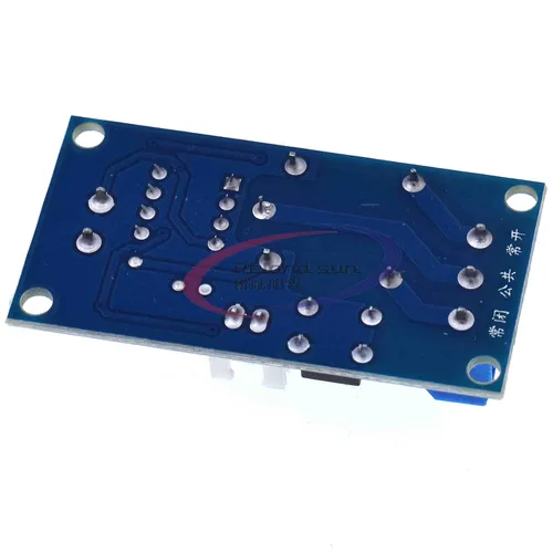 Vista 3 de Módulo de relé de bloqueo de 1 canal DC 5V/12V/24V con interruptor biestable táctil Control MCU (12V)