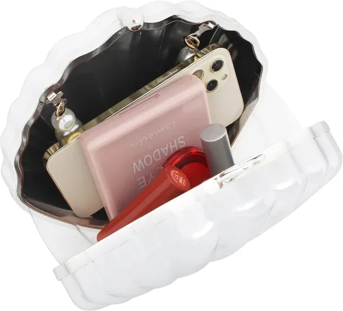 Vista 4 de Mini bolso cruzado con asa superior para mujer