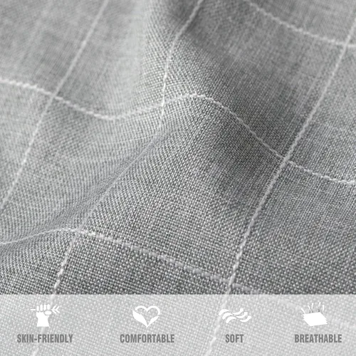 Vista 7 de Conjunto de ropa de verano para niño chaleco shorts camisa y moño traje formal de 4 piezas
