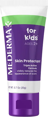 Vista 2 de Gel para cicatrices Mederma para niños - Reduce la apariencia de cicatrices viejas y nuevas de cortes, quemaduras, cirugía, picaduras de insectos