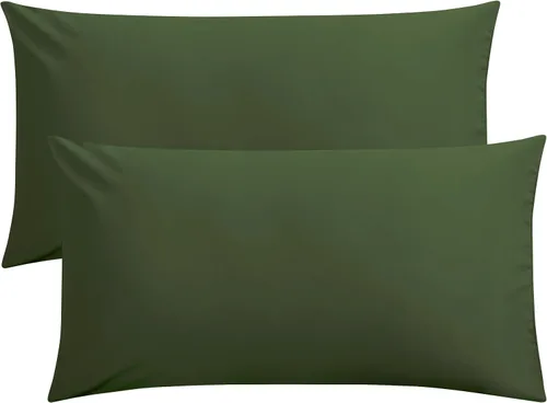 Vista 67 de FLXXIE Fundas de almohada de microfibra tamaño estándar, fundas de almohada suaves con cierre de sobre, fundas de almohada resistentes a arrugas