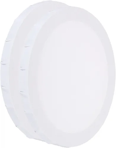 Vista 7 de PATIKIL Paneles de lienzos de pintura para pintura, paquete de 2 paneles redondos de madera de 4 x 4 pulgadas, paneles de arte en blanco estirados