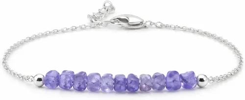 Vista 14 de Gempires - Pulsera de barra de chips naturales, cristales curativos de energía, regalo de cumpleaños, joyería de piedras preciosas de 8 pulgadas