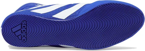 Vista 3 de adidas Zapato de boxeo unisex para adultos Hog 4, Royal BlueOff WhiteImpact Orange