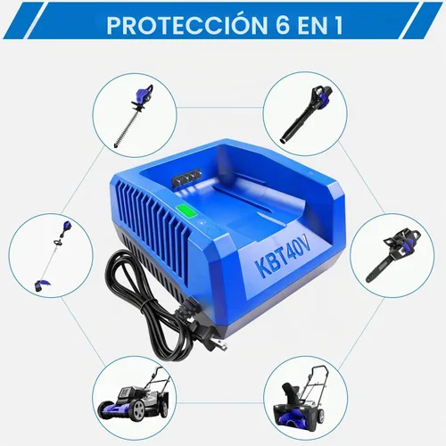 Vista 5 de DTK Reemplazo de carga rápida para cargador de batería rápido Kobalt de 40 V