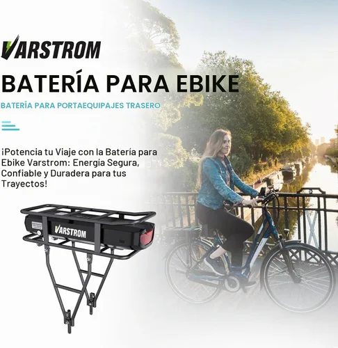 Vista 7 de Batería Ebike trasera de 48 V 17.5 Ah – Batería de iones de litio