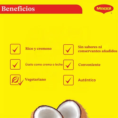 Vista 5 de Maggi Leche de coco en polvo 1kg (2.2lb)