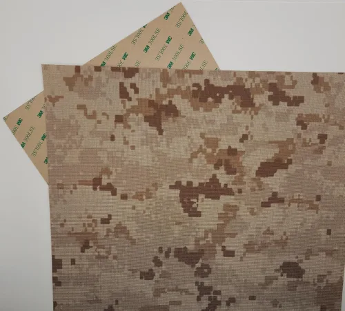 Vista 2 de Dangerfield Arms TackGear Wrap - Envoltura adhesiva de camuflaje Cordura de 8 x 12 pulgadas, 500 denier, parte trasera adhesiva para kydex y otros