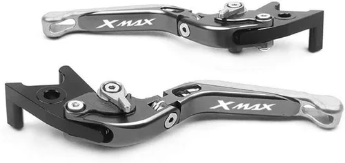 Vista 5 de TEMKIN W - Palancas de embrague de freno extensibles plegables para motocicleta Yamaha Xmax 250 125 300 400 XMAX300 X-MAX 125 250 300 400 2013-2019
