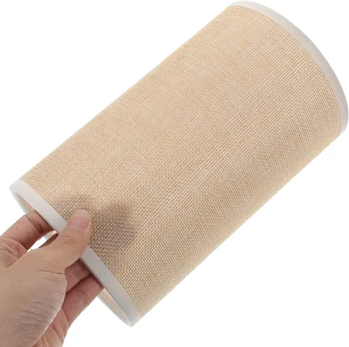 Vista 6 de BESPORTBLE Elegante pantalla de tela cubierta de luz nocturna para escritorio lámpara de pared