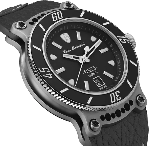 Vista 3 de Tonino Lamborghini Panfilo - Reloj automático TLF-T03-1 negro, Negro