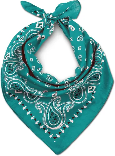 Vista 12 de Bandana de algodón de alta calidad para hombres y mujeres - Pañuelo para el Negro