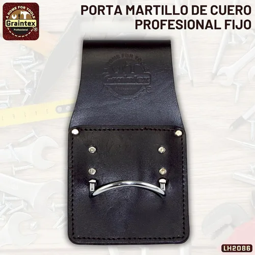 Vista 2 de Graintex LH2086 Soporte de martillo profesional de cuero de grano superior