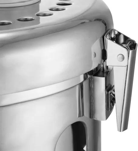 Vista 4 de Máquina del exprimidor, fabricante de jugo de frutas y verduras, extractor comercial del jugo de acero inoxidable resistente 110V 370W