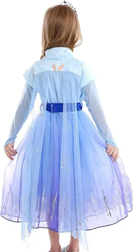 Vista 6 de iTVTi Disfraz de princesa para niñas vestidos de fiesta elegantes para Halloween y Navidad