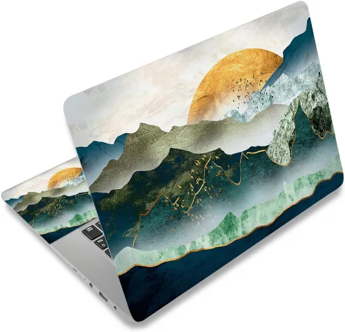Vista 45 de Vinilo adhesivo para portátil ToLuLu de 12; 13; 13,3; 14; 15; 15,4 y 15,6 pulgadas, protector de vinilo para portátil, funda artística para portátil