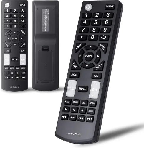 Vista 6 de Control remoto de repuesto apto para todos los televisores inteligentes Insignia LED LCD