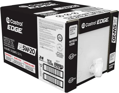 Vista 18 de Castrol EDGE 5W-20 Advanced - Aceite de motor sintético completo, 1 cuarto de galón, paquete de 6