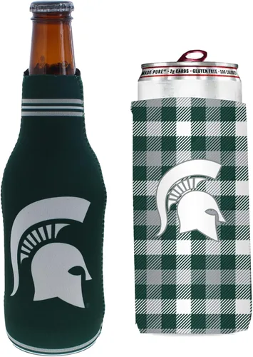 Vista 91 de College Team Color Logo Can & Bottle Holder Insulator Beverage Cooler Set